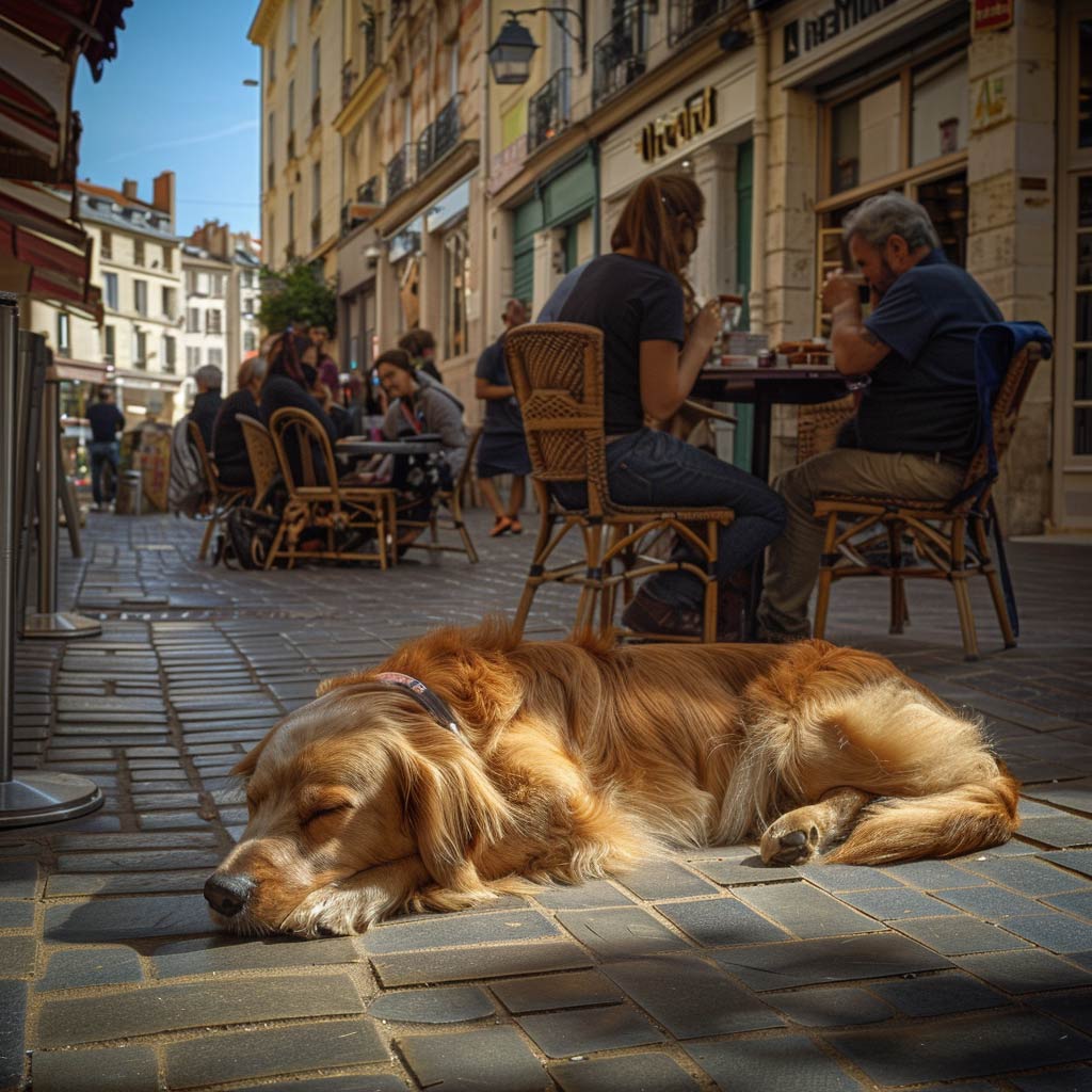 Apprendre au chien à ne rien faire