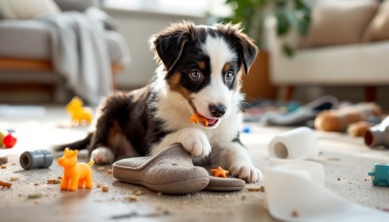 À quel âge un chiot s'assagit ? Jusqu'à quel age fait-il des bêtises
