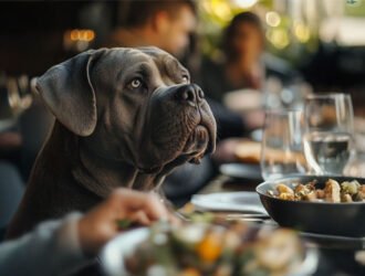 Chien insupportable quand on mange