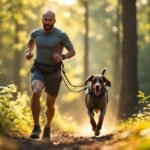 canicross technique foulée chien