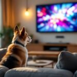 chien aboie télévision comportement