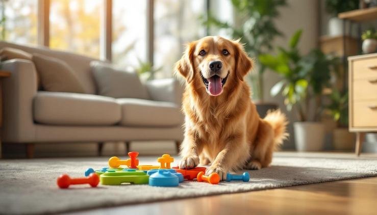 chien appartement exercice activité