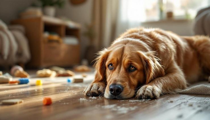 chien ennui comportement destructeur