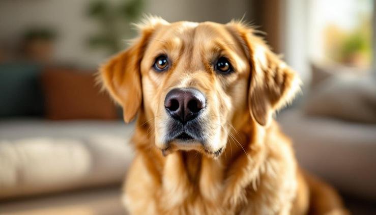 chien oreilles dressées attention concentration