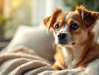 chien qui tremble causes solutions