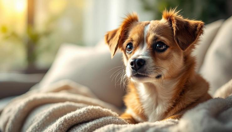 chien qui tremble causes solutions