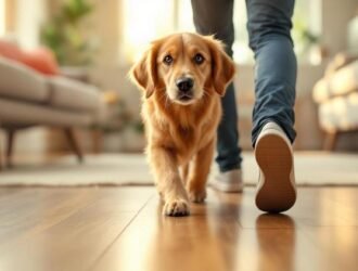 chien suit maître partout