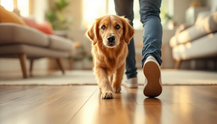chien suit maître partout