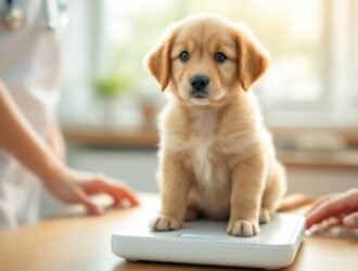 chiot poids idéal croissance