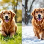 activité chien saisons été hiver