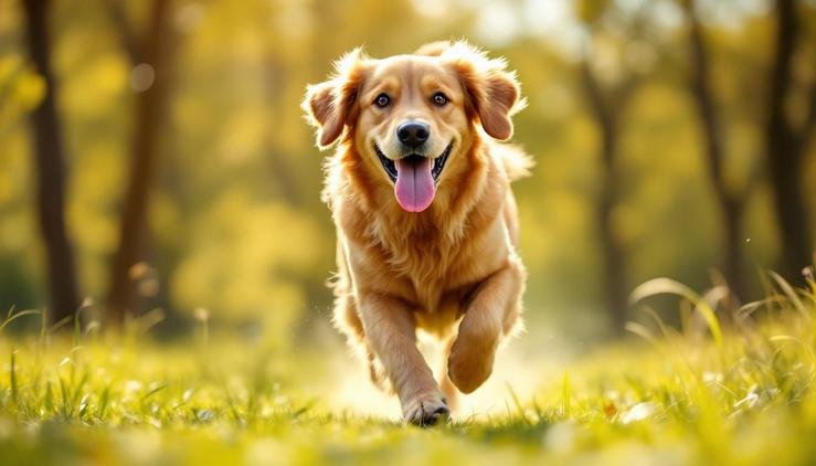 chien exercice comportement physique