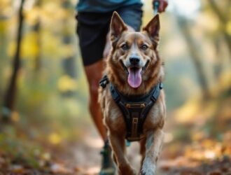 chien coureur canicross race