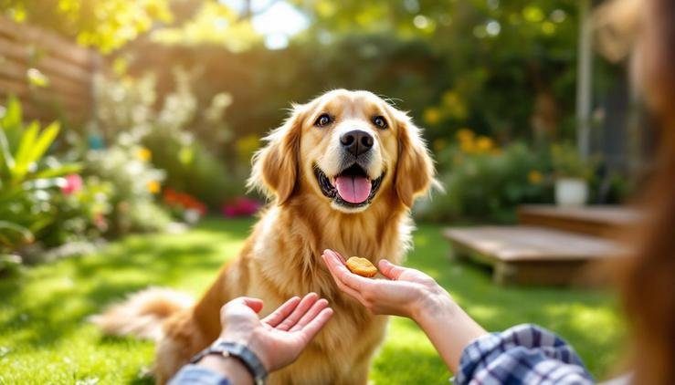 chien education positive recompense celebration