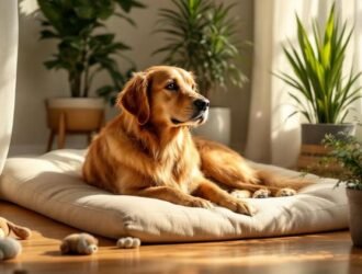 chien anxieux environnement apaisant sécurisant