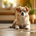 chien fait besoins maison