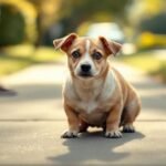 chien craintif promenade rassurer