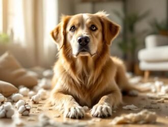 chien destructeur comportement canin solutions