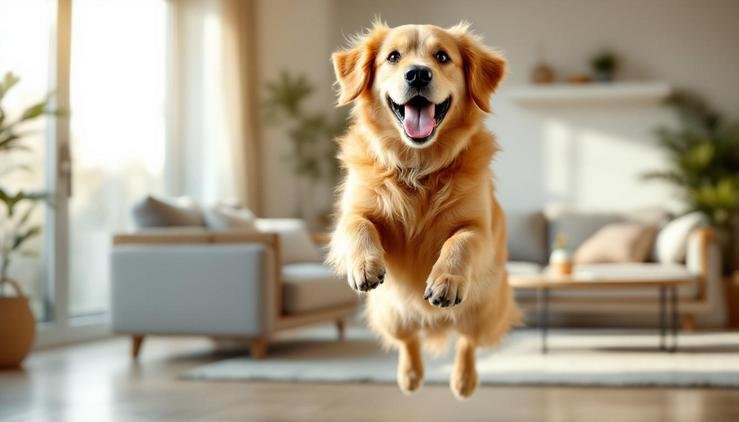 chien excité maison conseils