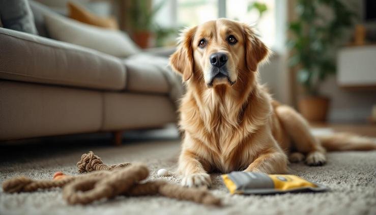 chien régression éducation comportement