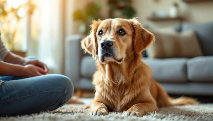 chien confus signes comportement