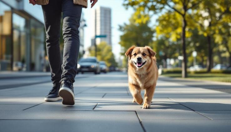 chien ville vie urbaine harmonieuse