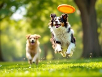 chien sportif course active