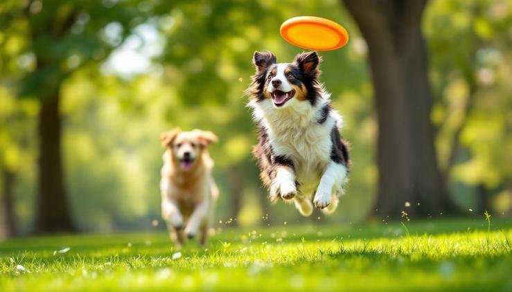 chien sportif course active