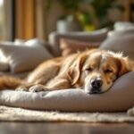 chien confortable maison intérieur aménagé