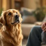 homme crie chien contre productif