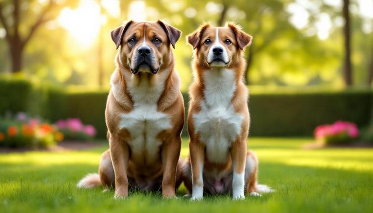 différence poids chiens mâles femelles