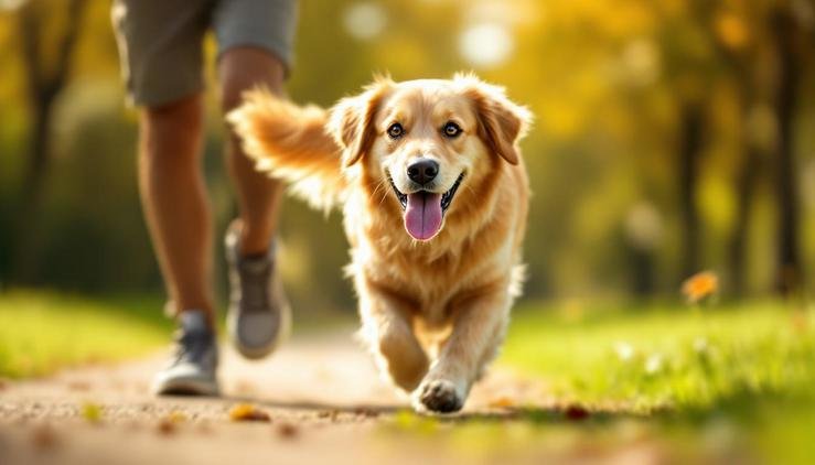 exercice chien jeu moment present