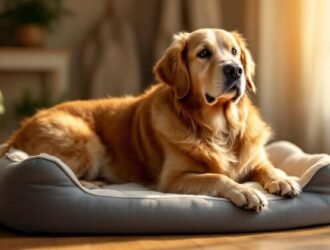 chien senior obèse santé