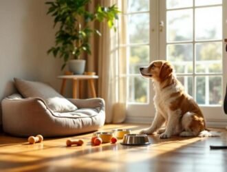 préparation maison arrivée chien