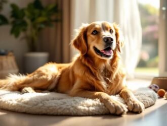 routine quotidienne chien heureux