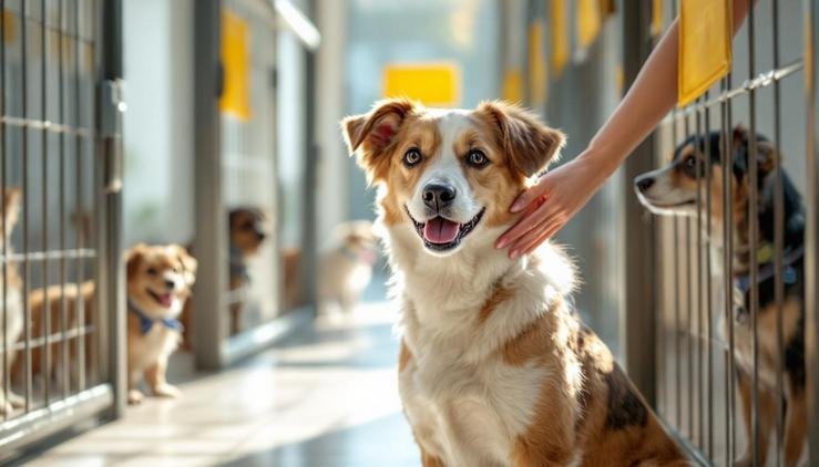 visite refuge adoption chien bénévolat