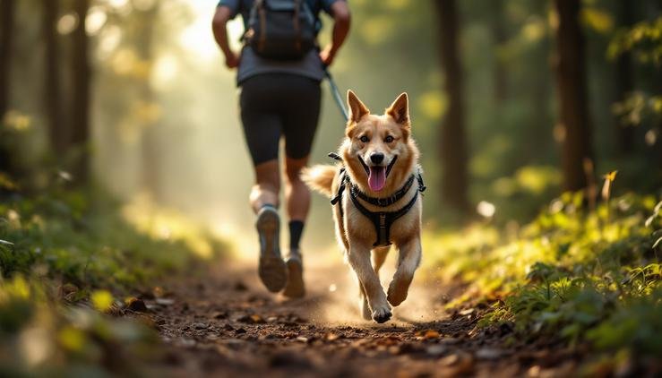 amélioration foulée canicross chien coureur