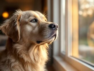 chien anxiété séparation comportement