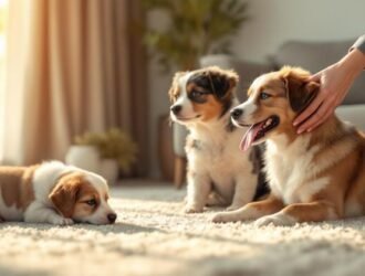 calmer jeune chien techniques