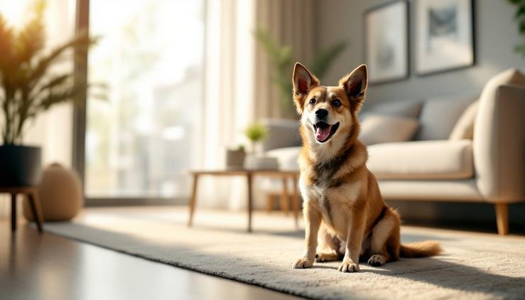 chien aboie seul auto-renforcement