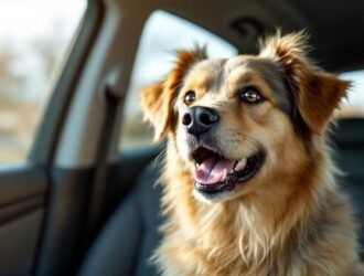 chien aboie voiture stress