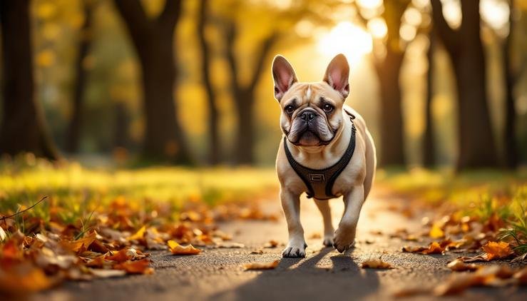 chien brachycéphale exercice modéré promenade