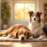 chien calme serein paisible