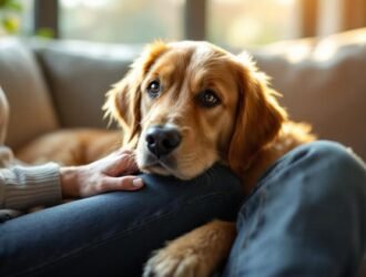 chien collant anxiété attachement