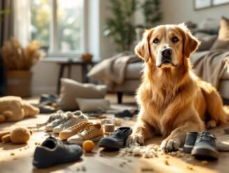 chien destructeur comportement solutions