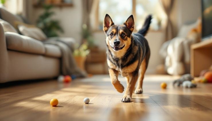 chien frustré besoins non comblés