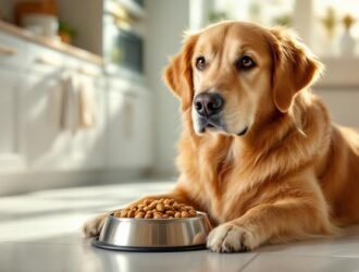 chien obèse gamelle vide