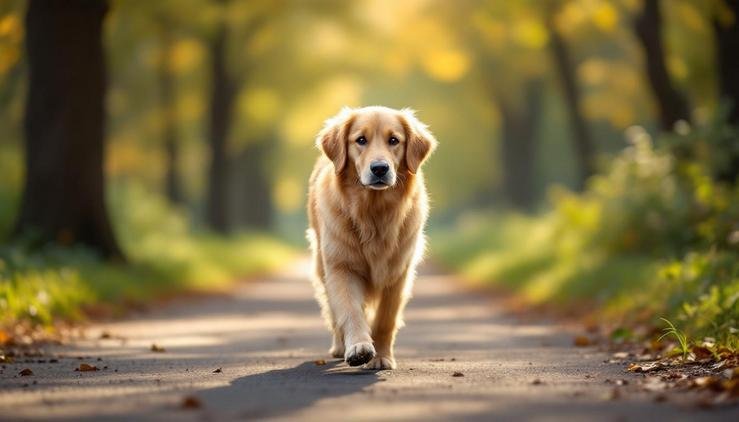 chien promenade calme reconditionnement progressif