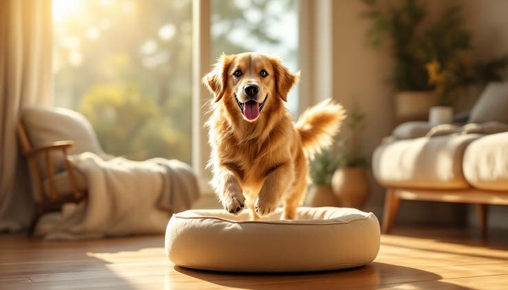 chien tourne rond avant coucher