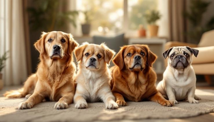 chiens famille races faciles