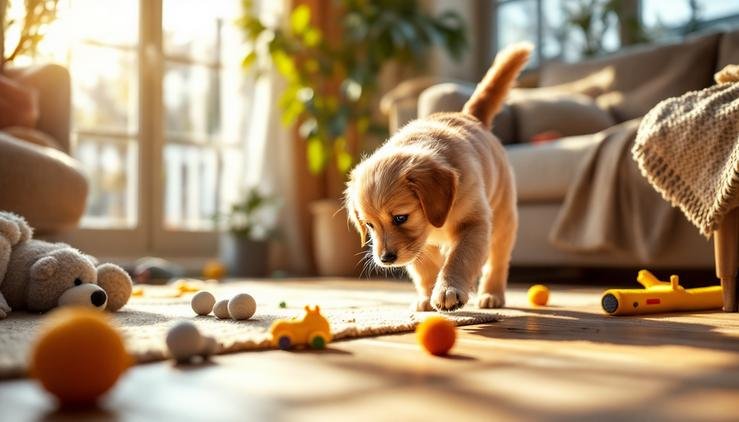 chiot 4 mois hyperactif apprentissage